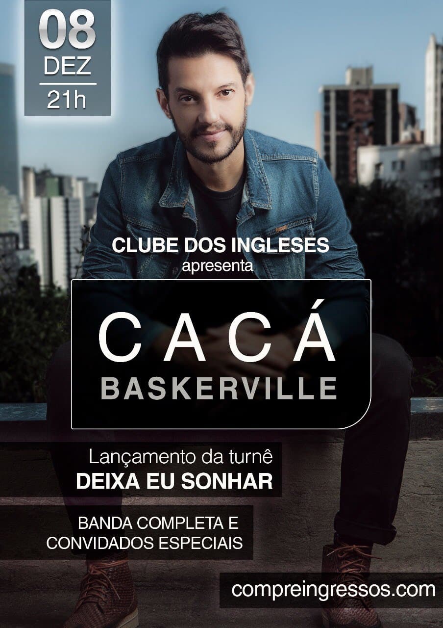 Cacá Baskerville apresenta trabalho autoral | Juicy Santos